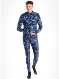 Thumbnail Poederbaas, Camo pullover men Navy blue 