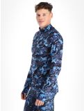 Thumbnail Poederbaas, Camo pullover men Navy blue 