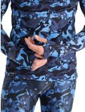 Thumbnail Poederbaas, Camo pullover men Navy blue 