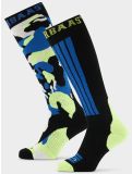 Thumbnail Poederbaas, Camo Ski Socks 2-pack ski socks 2-pack unisex Blue Multi blue, multicolor 