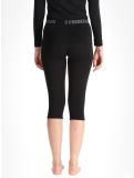 Thumbnail Poederbaas, Lightweight Baselayer 3/4 thermal pants women Black black 