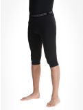 Thumbnail Poederbaas, Lightweight Baselayer 3/4 thermal pants men Black black 