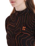 Thumbnail Poederbaas, Maps pullover women Black Orange black, orange 