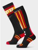 Thumbnail Poederbaas, Ski Socks 2-pack ski socks unisex Swedish Black & Red black, red 