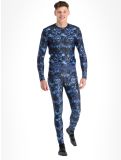 Thumbnail Poederbaas, Thermo Camo thermal pants men Navy blue 