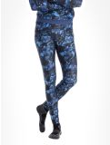 Thumbnail Poederbaas, Thermo Camo thermal pants men Navy blue 