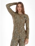 Thumbnail Poederbaas, Thermo Animal thermal shirt women Panther Brown brown 