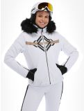 Thumbnail Poivre Blanc, Active Line W23-0800-WO/P ski jacket women Print White white 