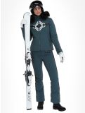 Thumbnail Poivre Blanc, Active Line W23-0800-WO/P ski jacket women Print Ever Green green 