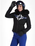 Thumbnail Poivre Blanc, Active Line W23-0800-WO/P ski jacket women Print Black black 