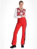 Thumbnail Poivre Blanc, Luxe Sport 24PBH0822/WO ski pants women Scarlet Red / Black black, red 