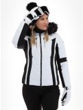 Thumbnail Poivre Blanc, Luxe Sport Line W23-0804-WO ski jacket women White / Black black, white 