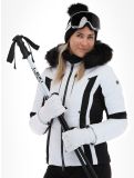 Thumbnail Poivre Blanc, Luxe Sport Line W23-0804-WO ski jacket women White / Black black, white 