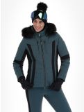 Thumbnail Poivre Blanc, Luxe Sport Line W23-0804-WO ski jacket women Ever Green / Black black, green 