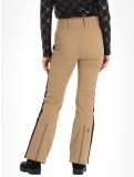 Thumbnail Poivre Blanc, Luxe Sport Line W23-0822-WO softshell ski pants women Almond Brown / Black black, brown 