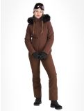 Thumbnail Poivre Blanc, Traditional 24PBH0802/WO ski jacket women Choco Brown brown 