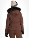 Thumbnail Poivre Blanc, Traditional 24PBH0802/WO ski jacket women Choco Brown brown 