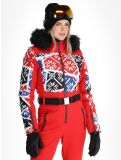 Thumbnail Poivre Blanc, Traditional 24PBH0831/WO/P ski suit women Print Scarlet Red red 