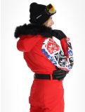 Thumbnail Poivre Blanc, Traditional 24PBH0831/WO/P ski suit women Print Scarlet Red red 