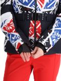 Thumbnail Poivre Blanc, Traditional 24PBH1003/WO/P ski jacket women Print Scarlet Red blue, red, white 