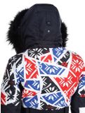 Thumbnail Poivre Blanc, Traditional 24PBH1003/WO/P ski jacket women Print Scarlet Red blue, red, white 