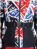 Thumbnail Poivre Blanc, Traditional 24PBH1003/WO/P ski jacket women Print Scarlet Red blue, red, white 