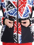 Thumbnail Poivre Blanc, Traditional 24PBH1003/WO/P ski jacket women Print Scarlet Red blue, red, white 