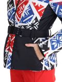 Thumbnail Poivre Blanc, Traditional 24PBH1003/WO/P ski jacket women Print Scarlet Red blue, red, white 