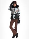 Thumbnail Poivre Blanc, Traditional 24PBH1003/WO/P ski jacket women Print Black black, white 