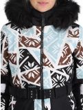 Thumbnail Poivre Blanc, Traditional 24PBH1003/WO/P ski jacket women Print Black black, white 