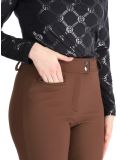 Thumbnail Poivre Blanc, Traditional 24PBH1120/WO/A softshell ski pants women Choco Brown brown 