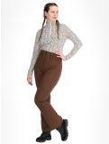 Thumbnail Poivre Blanc, Traditional 24PBH1121/WO/A softshell ski pants women Choco Brown brown 