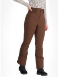 Thumbnail Poivre Blanc, Traditional 24PBH1121/WO/A softshell ski pants women Choco Brown brown 