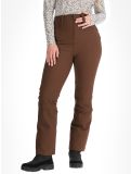 Thumbnail Poivre Blanc, Traditional 24PBH1121/WO/A softshell ski pants women Choco Brown brown 