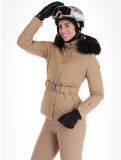 Thumbnail Poivre Blanc, Traditional Line W23-0801-WO ski jacket women Almond Brown brown 