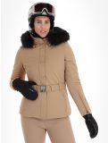 Thumbnail Poivre Blanc, Traditional Line W23-0801-WO ski jacket women Almond Brown brown 