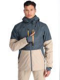 Thumbnail Protest, PRTBAKIE ski jacket men Yale Blue beige, blue 