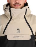 Thumbnail Protest, PRTDAZZLE ski jacket men Bamboo Beige beige, black 