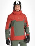 Thumbnail Protest, PRTDAZZLE ski jacket men Barn Red green, red 