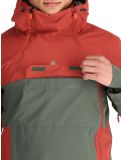 Thumbnail Protest, PRTDAZZLE ski jacket men Barn Red green, red 