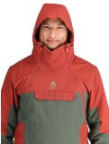 Thumbnail Protest, PRTDAZZLE ski jacket men Barn Red green, red 