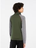 Thumbnail Protest, PRTRAF JR 1/4 zip pullover kids Thyme green, grey 