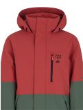 Thumbnail Protest, PRTSAVER JR ski jacket kids Barn Red green, red 