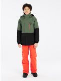 Thumbnail Protest, PRTSAVER JR ski jacket kids Thyme black, green 