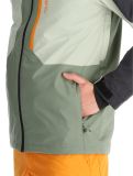 Thumbnail Quiksilver, Dawson ski jacket men Sea Spray black, green 