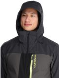 Thumbnail Quiksilver, Dawson ski jacket men True Black black, grey 