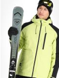 Thumbnail Quiksilver, Mission Block ski jacket men Celery Green black, green 