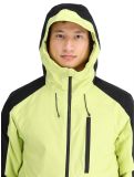 Thumbnail Quiksilver, Mission Block ski jacket men Celery Green black, green 