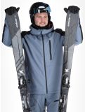 Thumbnail Quiksilver, Mission Block ski jacket men Flint Stone black, grey 