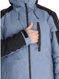 Thumbnail Quiksilver, Mission Block ski jacket men Flint Stone black, grey 